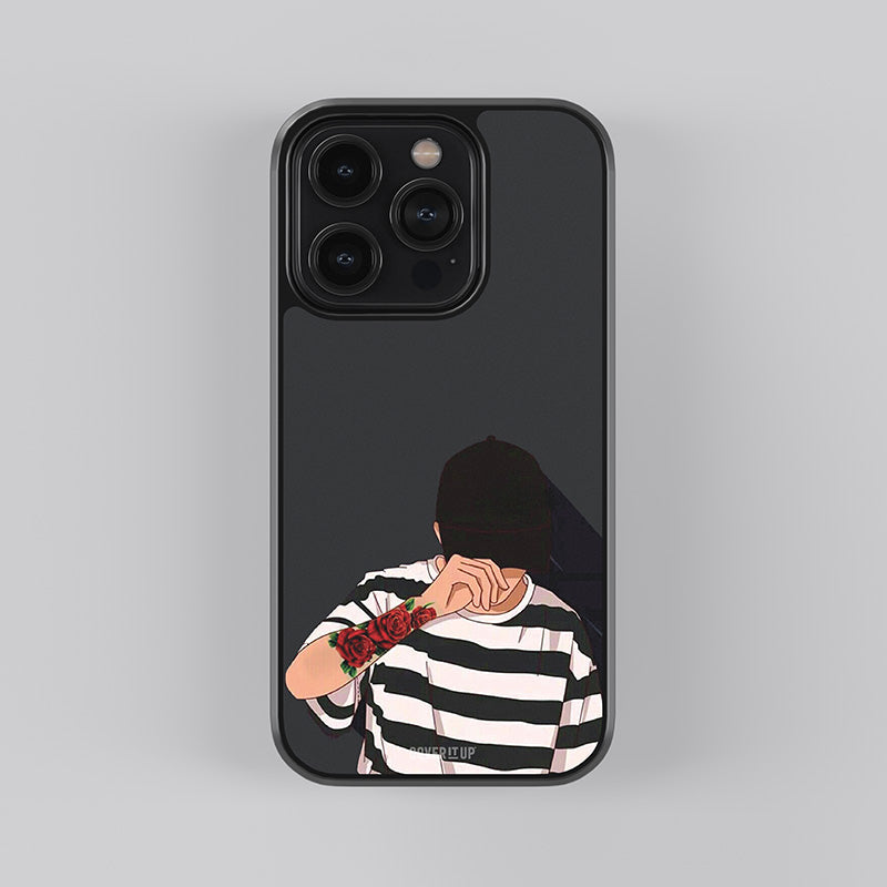 Kaala Rose Tattoo Glass Case