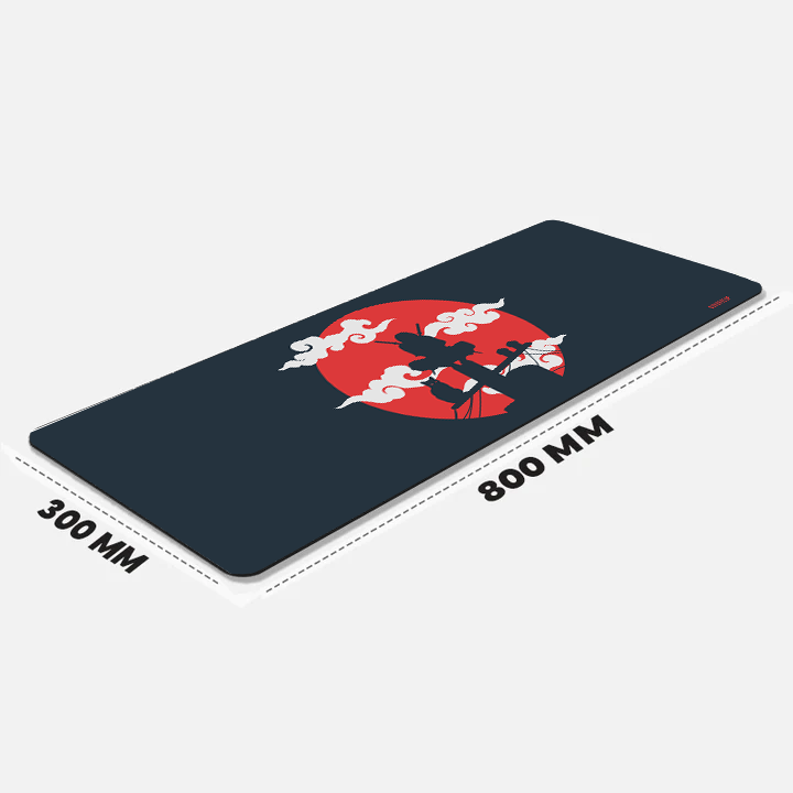 Anime Shinobi Ninja Desk Mat and Gaming Mouse Pad