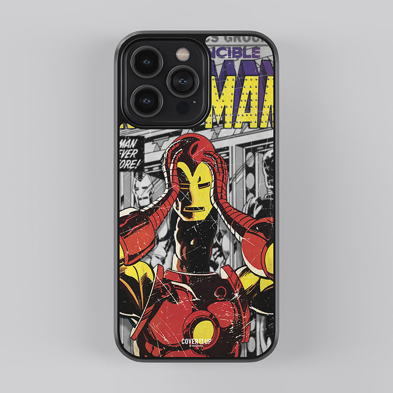 Official Marvel The Invincible Iron Man Glass Case