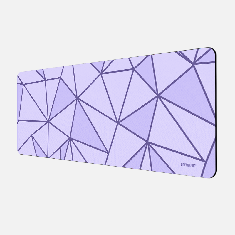 Abstract Lines Desk Mat and Gaming Mouse Pad