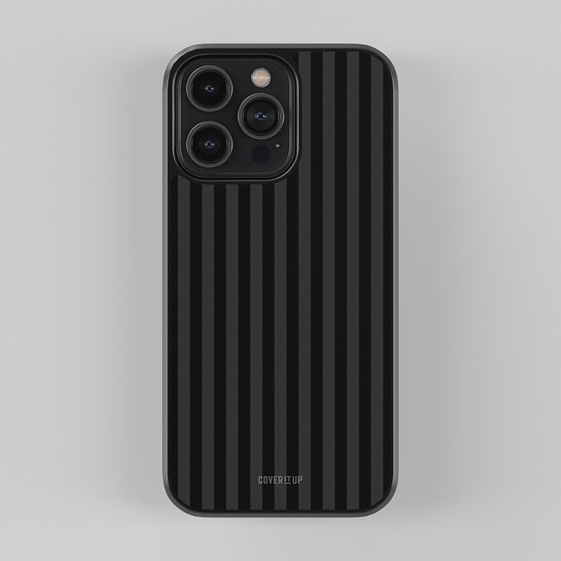 Pleasing Dark Stripes Glass Case