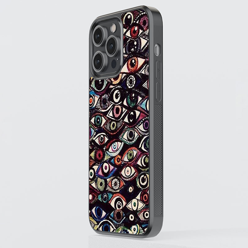 Eyes Talk Glass Case