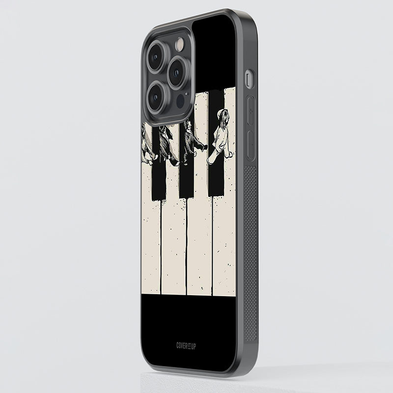 Piano Crossing Glass Case
