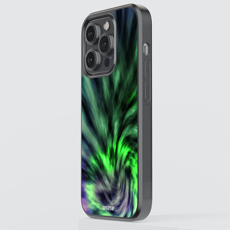 Aurora Tie-Dye Glass Case