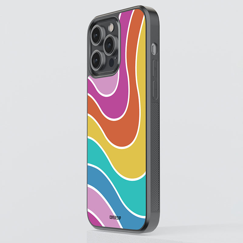 Splash Of Colors Glass Case