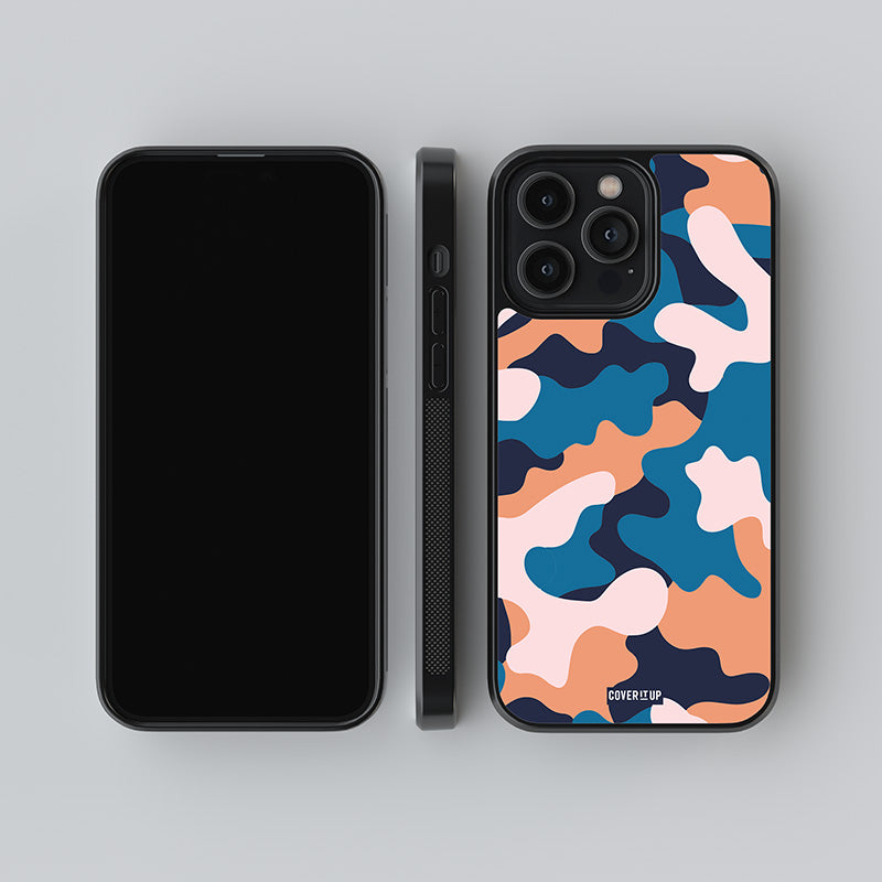 Midnight Amazon Camo Glass Case