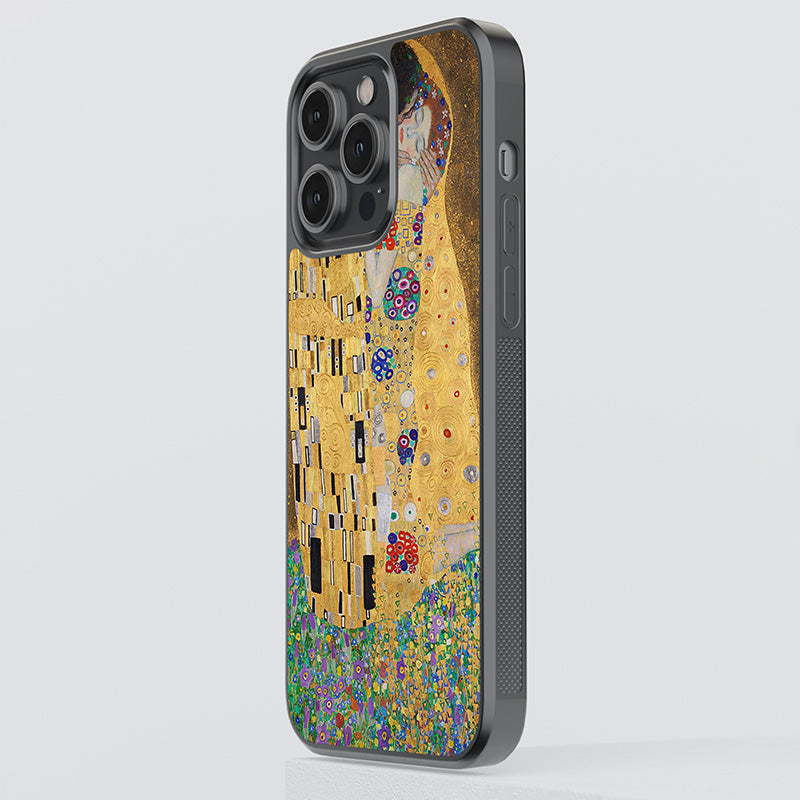 The Kiss, Gustav Klimt, 1909 Glass Case