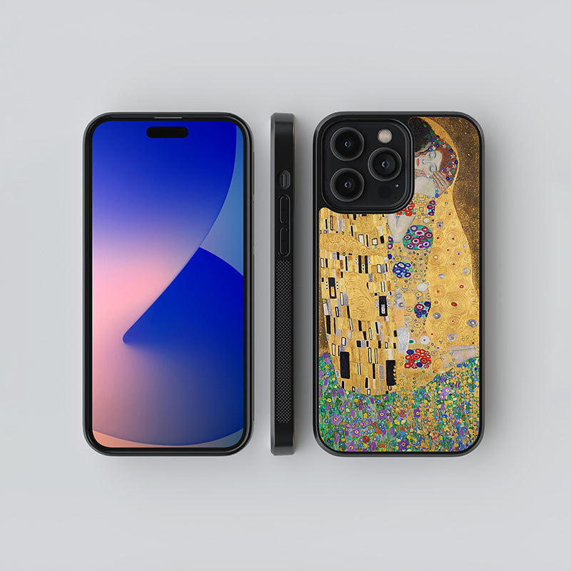 The Kiss, Gustav Klimt, 1909 Glass Case