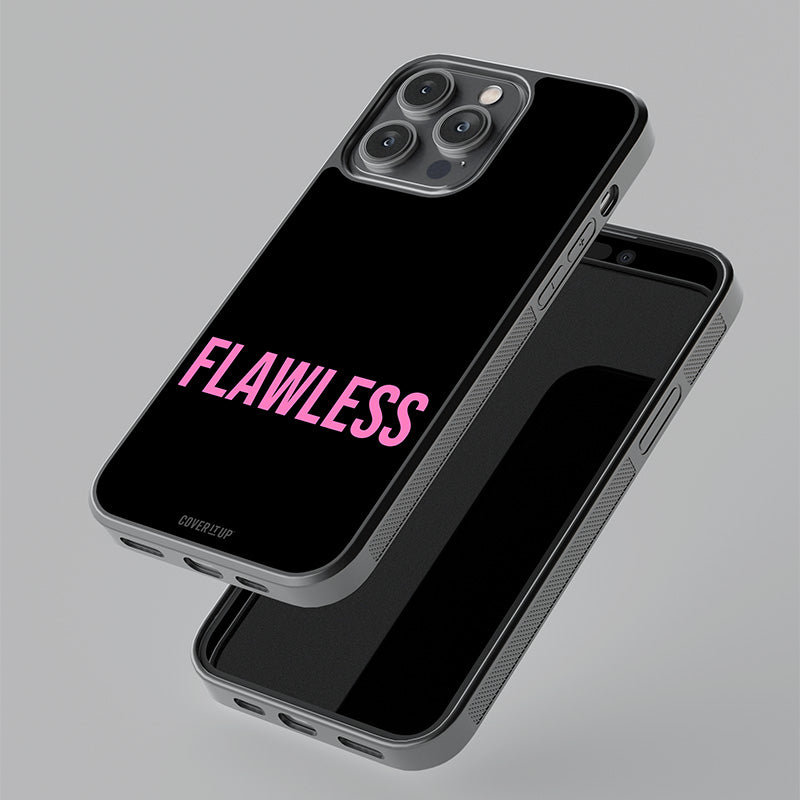 Flawless Pink Glass Case
