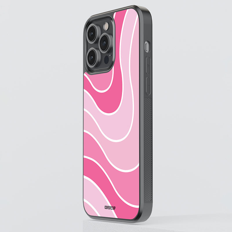 Pink River Glass Case