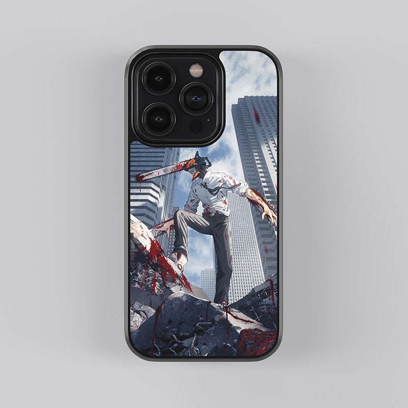 Chainsaw Man Glass Case