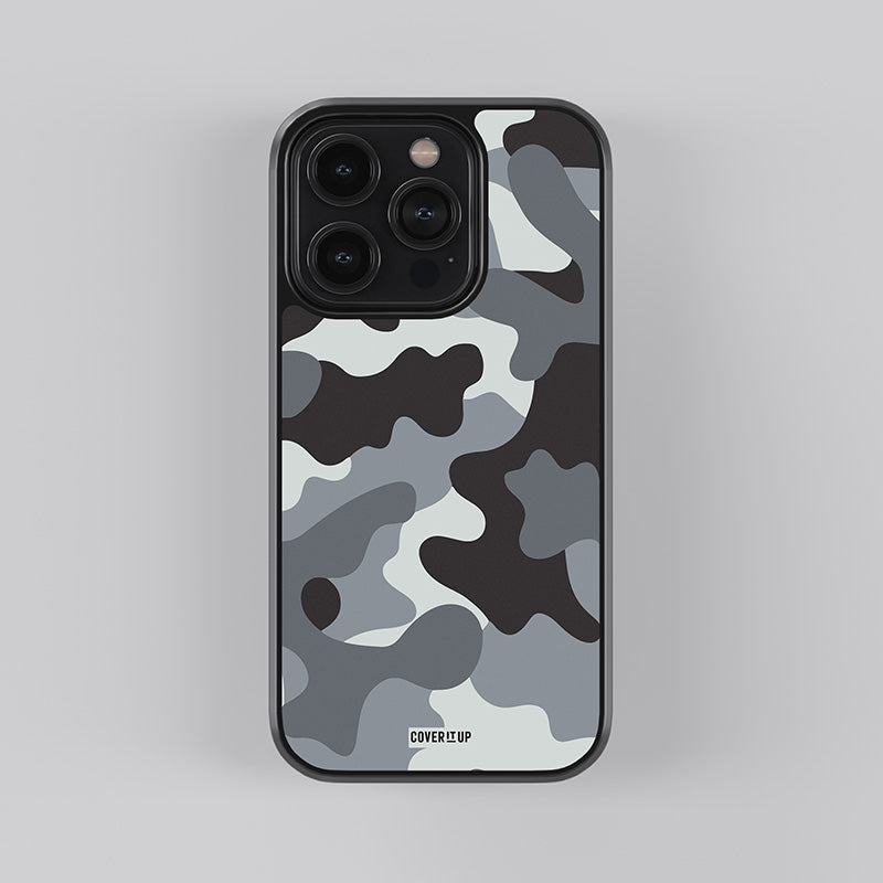 Cement Camo Glass Case