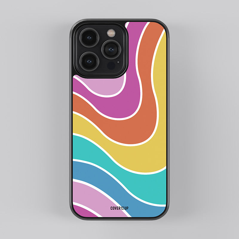 Splash Of Colors Glass Case