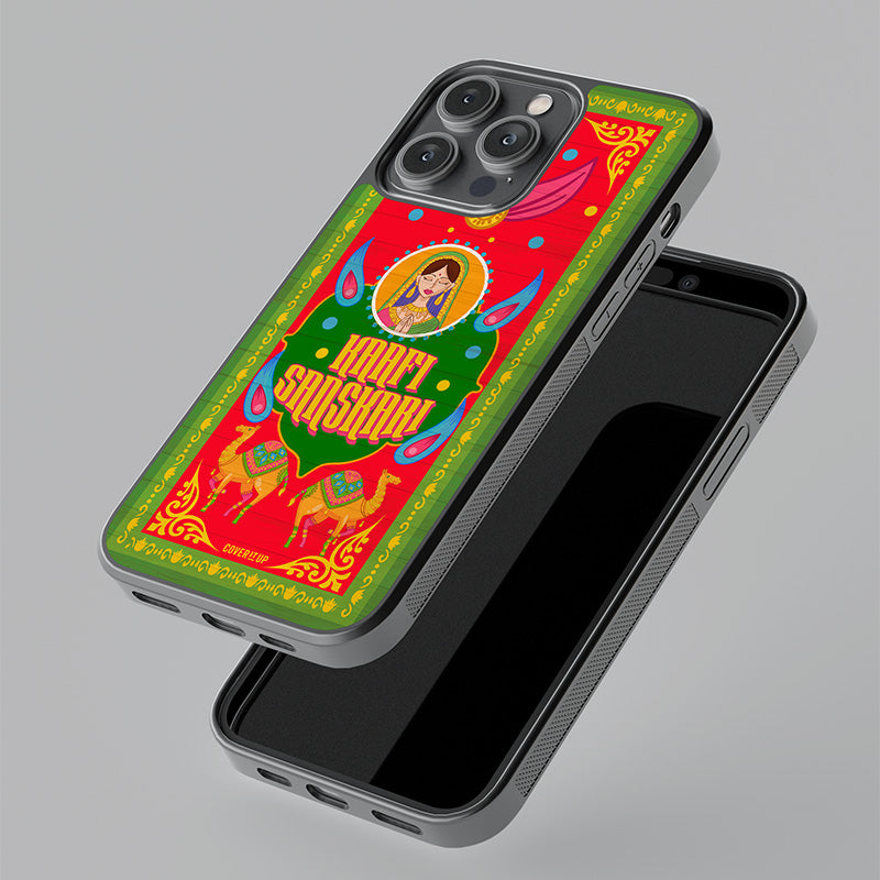 Kaafi Sanskari Glass Case