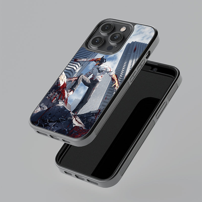 Chainsaw Man Glass Case