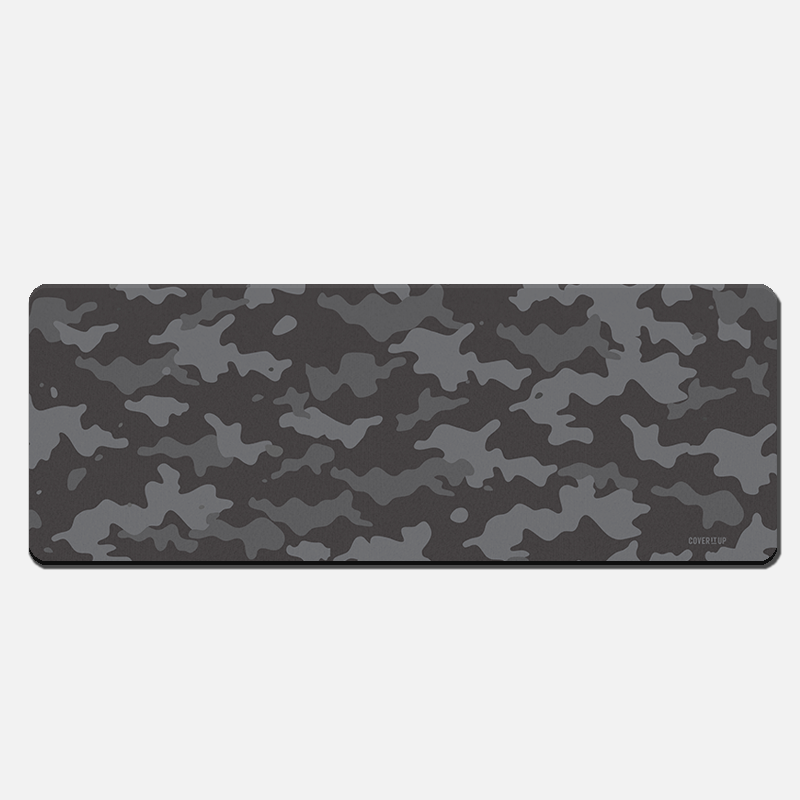 Gloomy Camo Desk Mat from coveritup.com