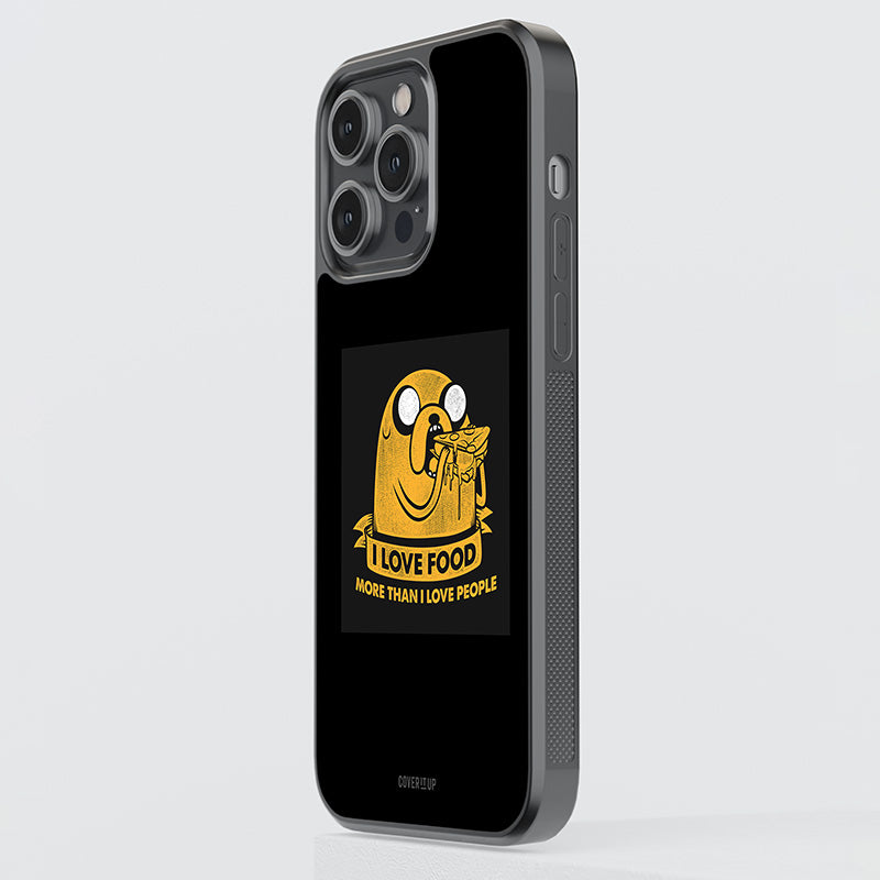 I love Food Glass Case