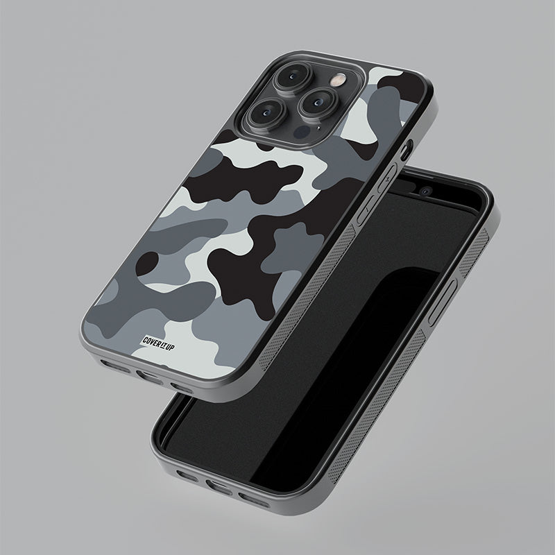 Cement Camo Glass Case