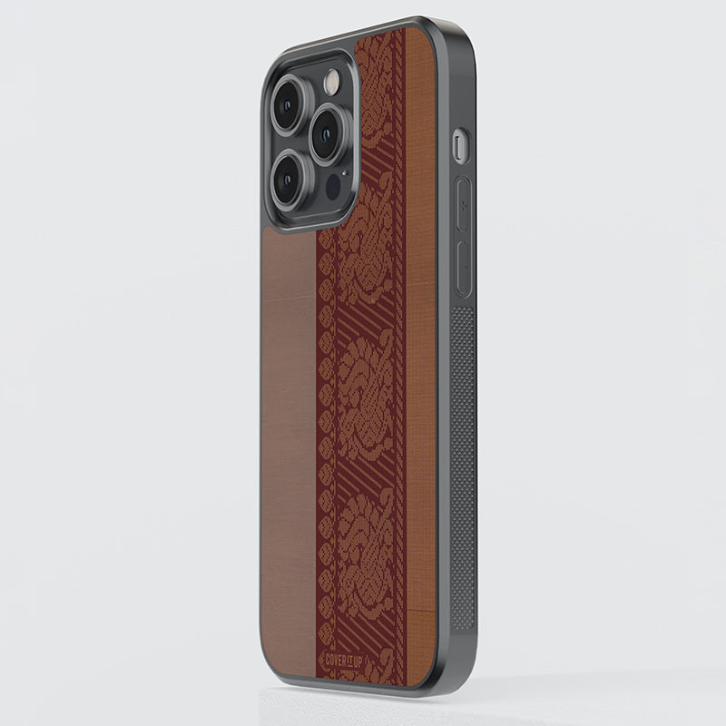 Chettinad Cotton Saree Glass Case