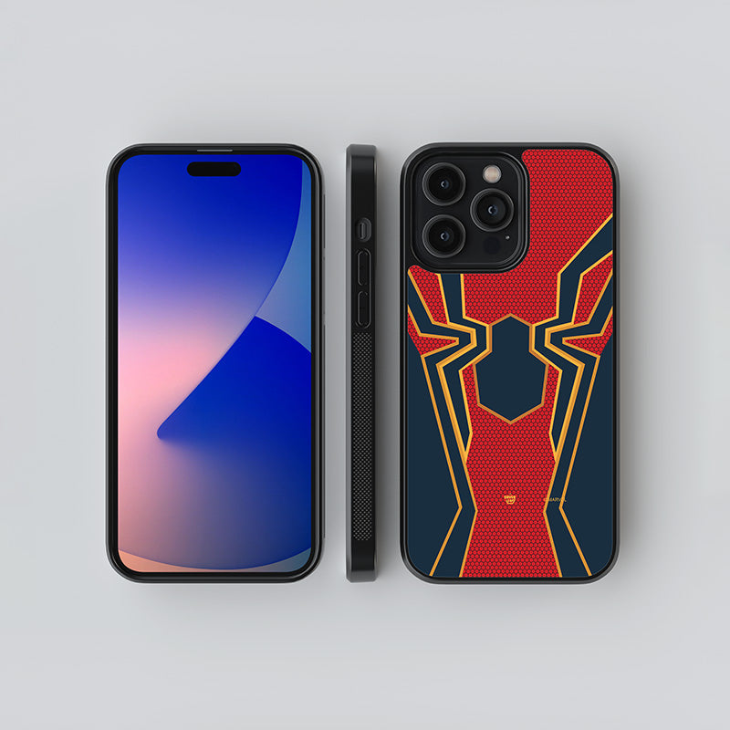 Marvel Spider-Man Logo Suit Glass Case