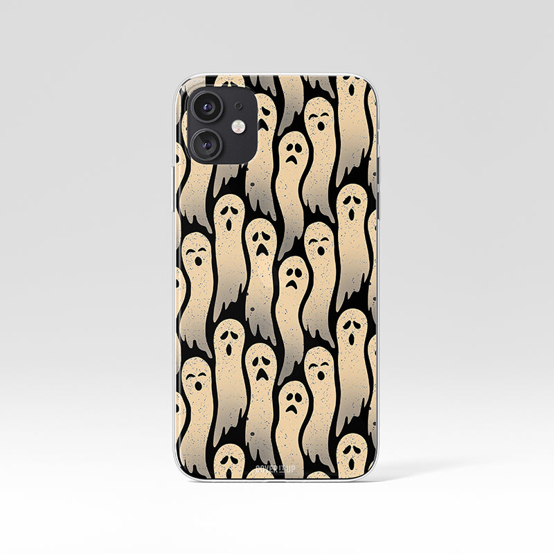 Moody Ghost Clear Silicone Case