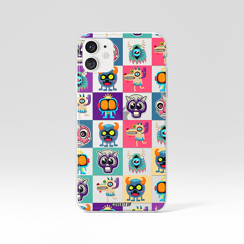 My Monster Friend Clear Silicone Case