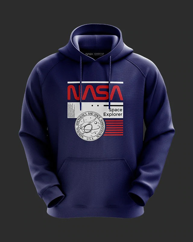 NASA Space Explorer Cotton Hoodie for Men & Women from coveritup.com