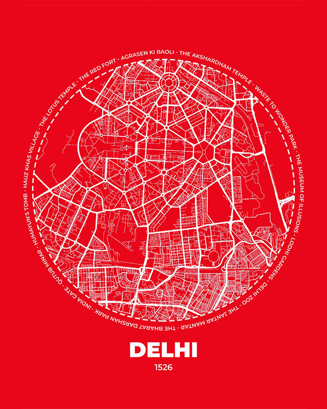My City Collection Delhi T-Shirt