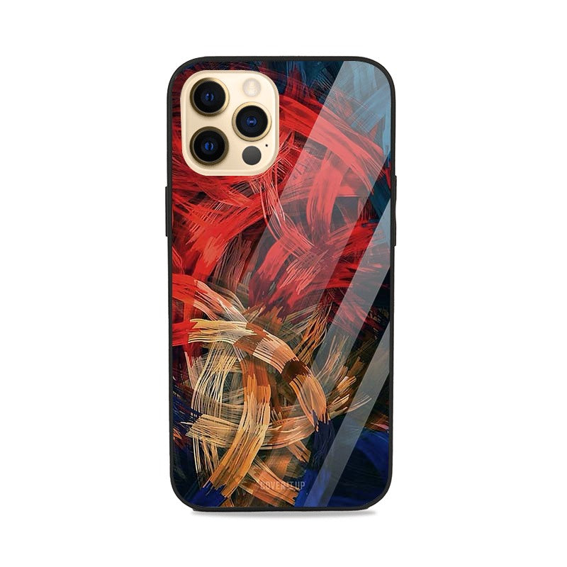 Artsy Colors Glass Case