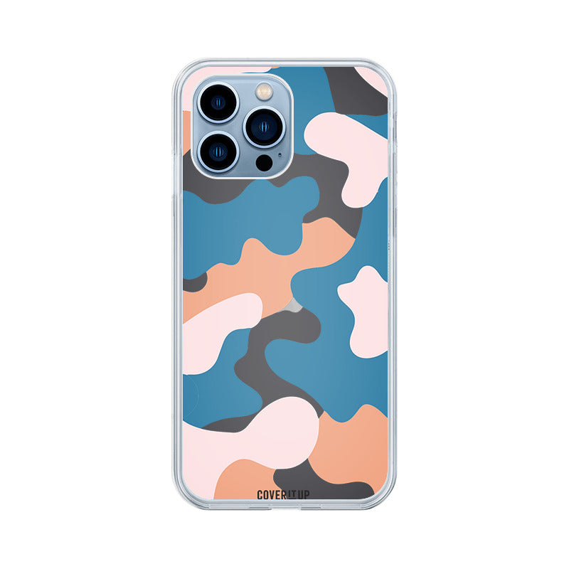 Assorted Camo Clear Silicone Case