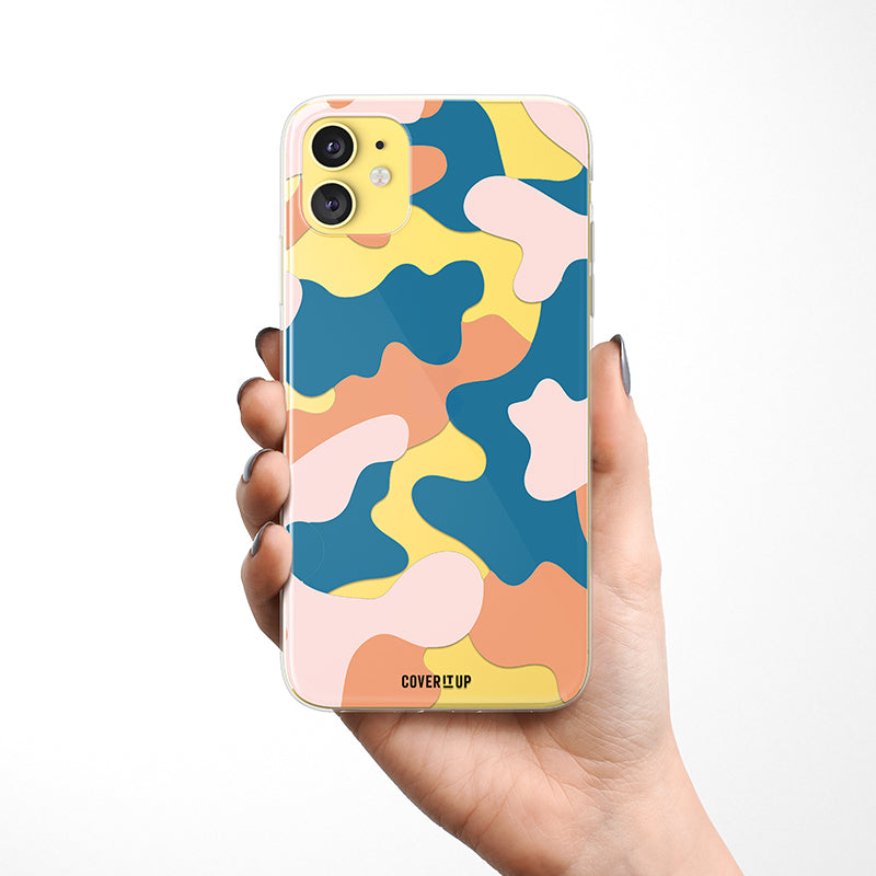 Assorted Camo Clear Silicone Case