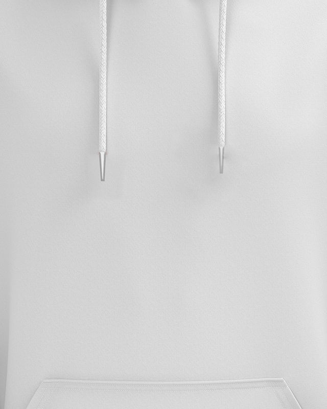 White Basic All Season Hoodie