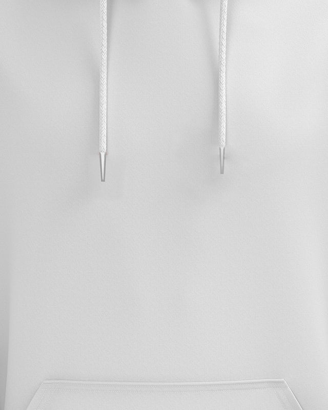 White Basic All Season Hoodie