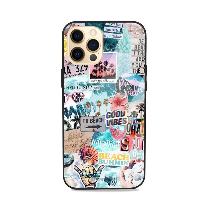 Beaching Life Glass Case