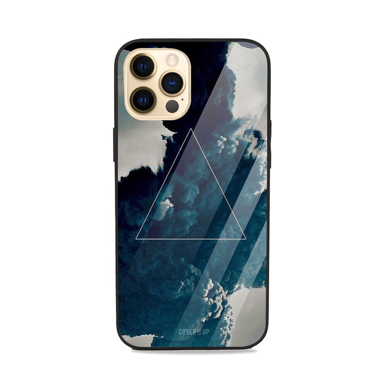 Blue Hue Smoke Glass Case