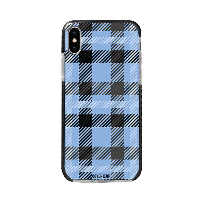 Blue Plaid Bumper Case