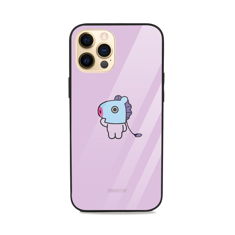 BT21 Mang Glass Case