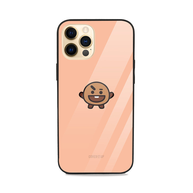 BT21 Shooky Glass Case