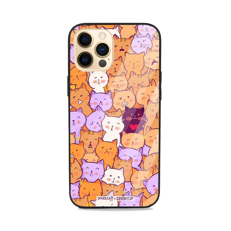 Cat Paradise Glass Case