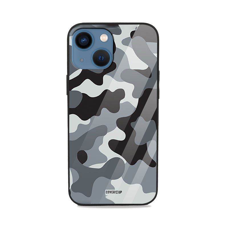 Cement Camo Glass Case Mobile Phone Cover from coveritup.com