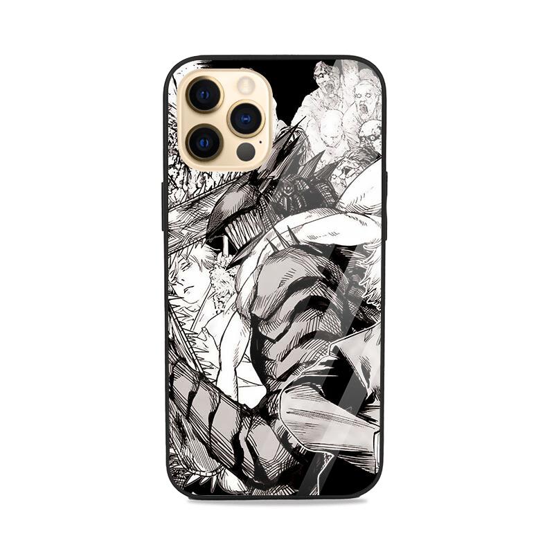 Chainsaw Man Manga Glass Case Glass Case