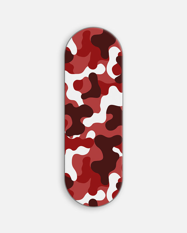 Cherry Camo Slider Phone Grip