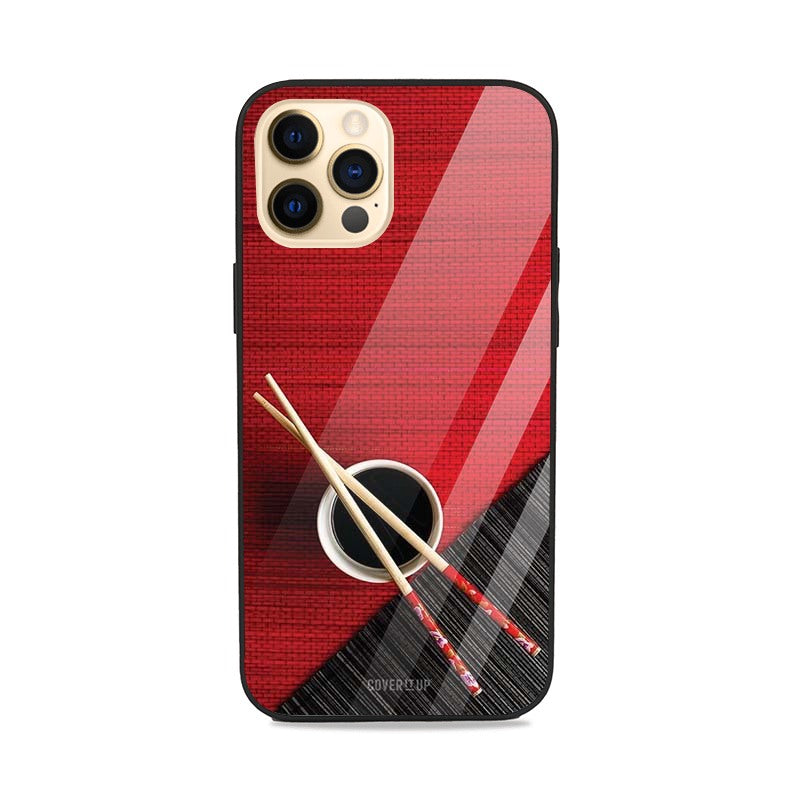 Chopsticks Glass Case