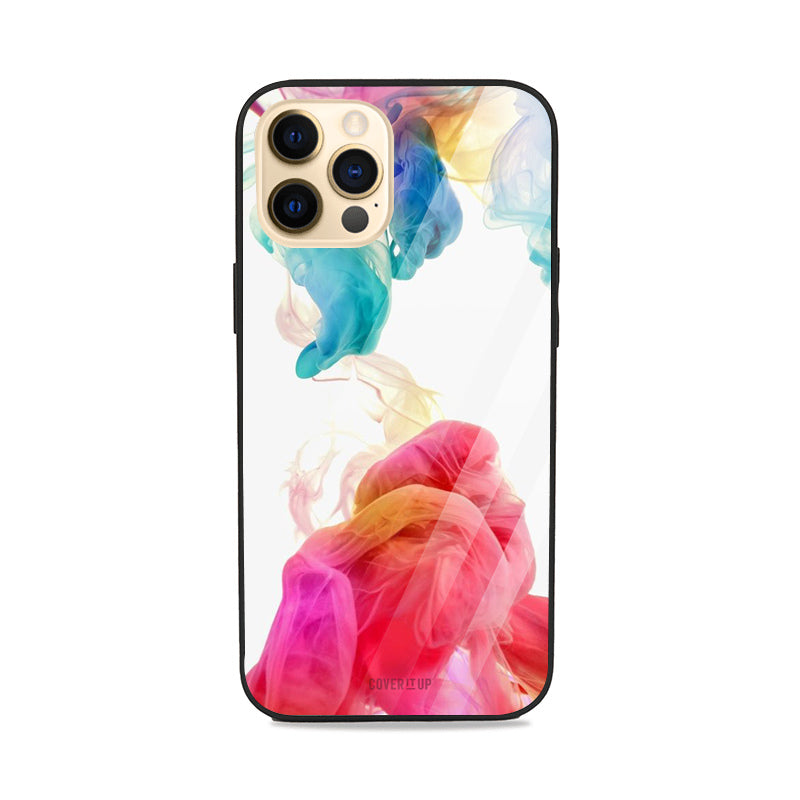 Colorful Splash Glass Case