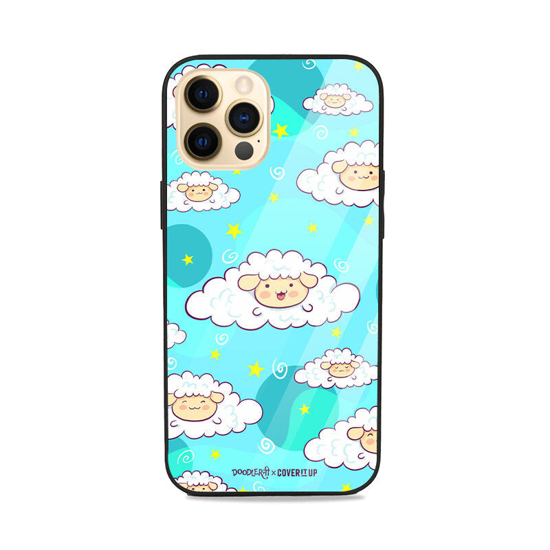 Counting Sheep Glass Case