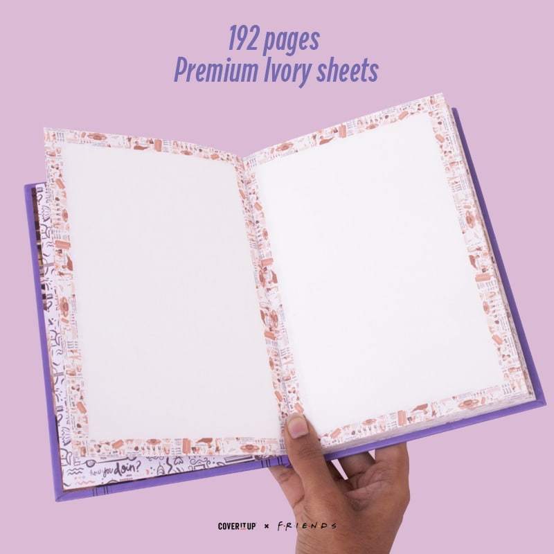 Cover It Up book Official Friends 3D frame Journal Book Diary
