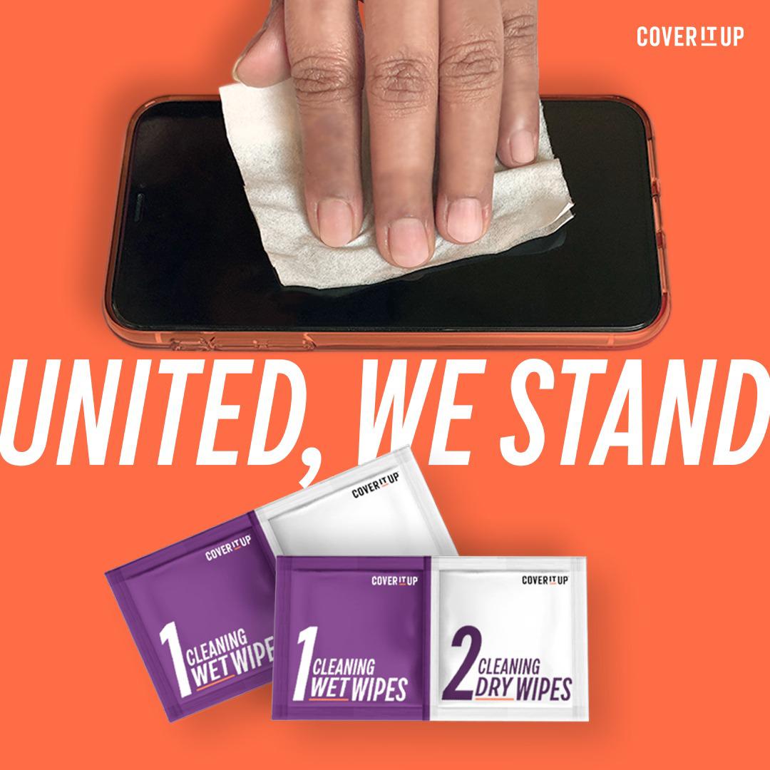Cover It Up Essentials Cleaning Wet Wipes Pack of 10