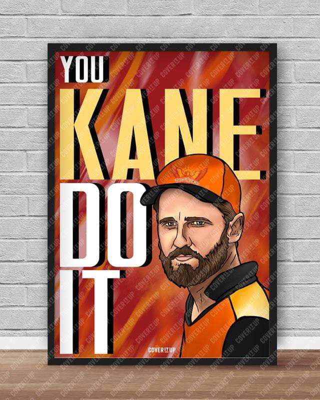 Official Sunrisers Hyderabad You Kane Do It Poster