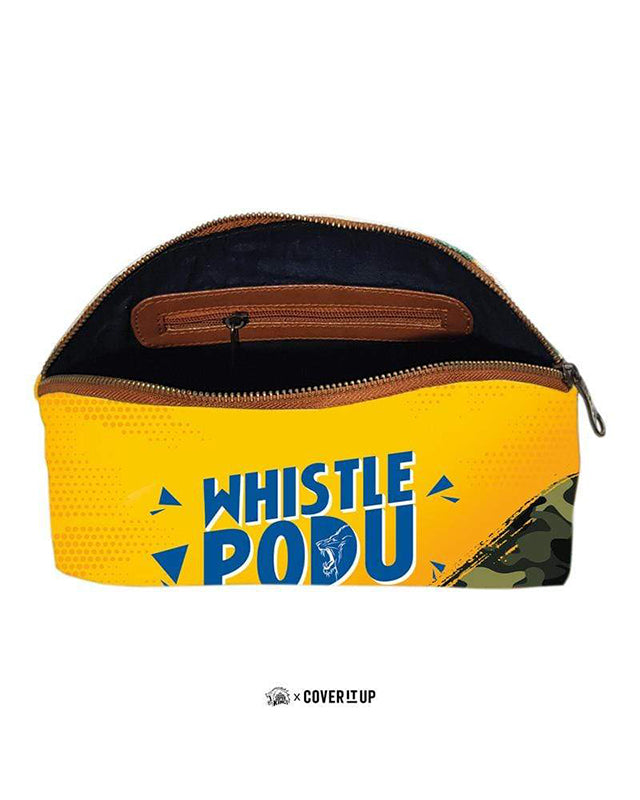 Official Chennai Super Kings Whistle Podu Classic Pouch