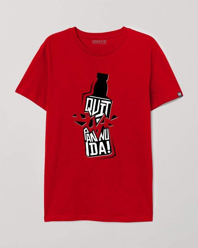 Cover It Up T-Shirt Master Quit Pannuda T-shirt